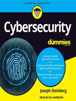 cover image of Cybersecurity For Dummies